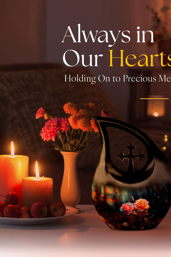 Rose Urns For Ashes - Decorative Miniature Urn