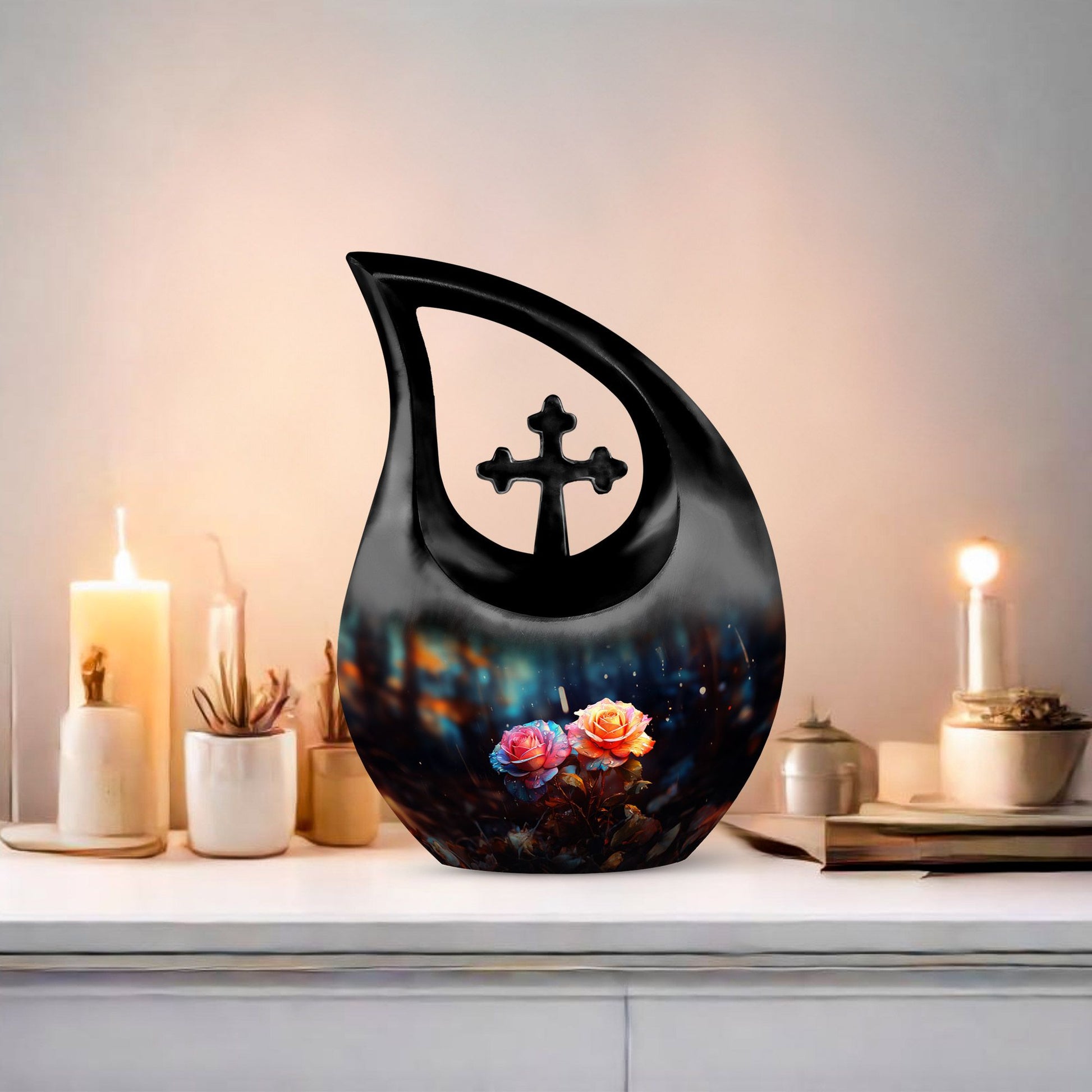 Rose Urns For Ashes - Decorative Miniature Urn