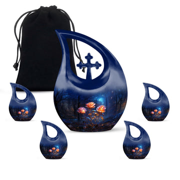 Large Urn With 4 Keepsake