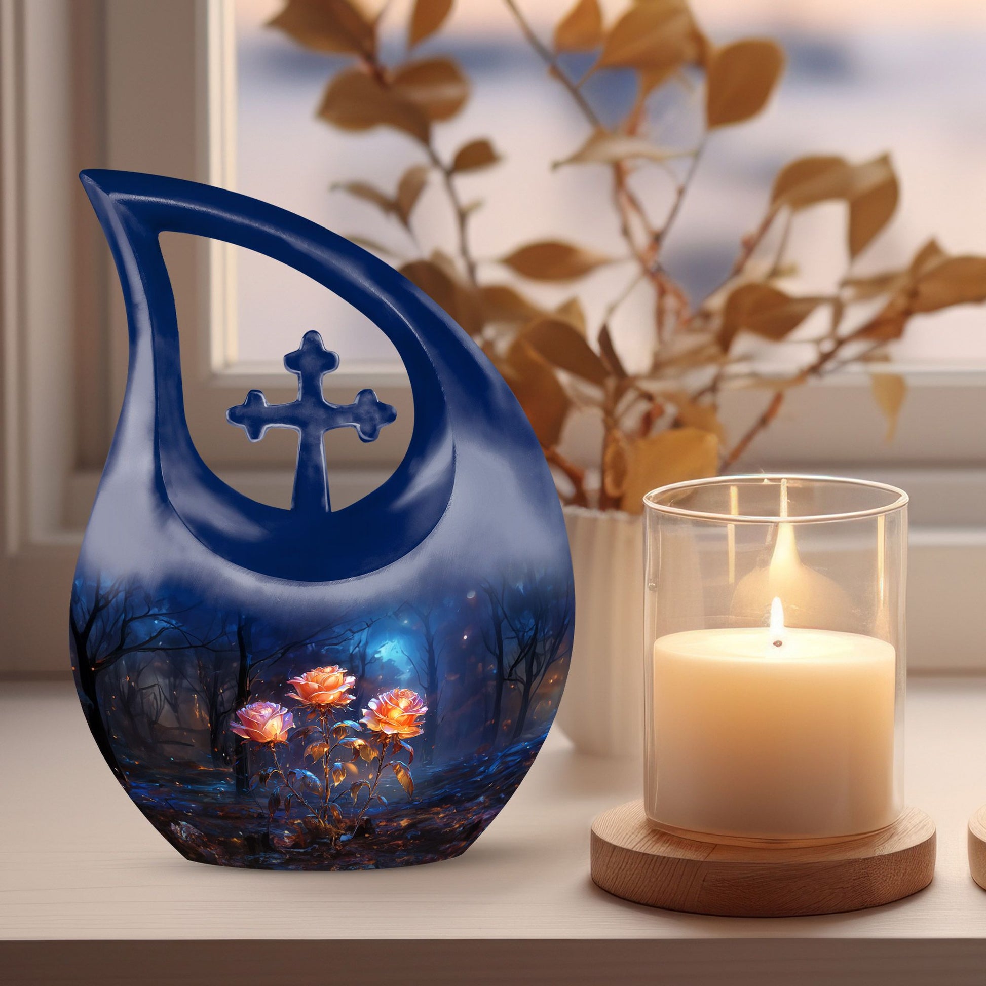 Rose Urns For Ashes - Mini Urn For Mom Ashes