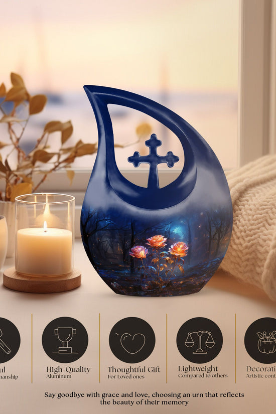 Rose Urns For Ashes - Mini Urn For Mom Ashes