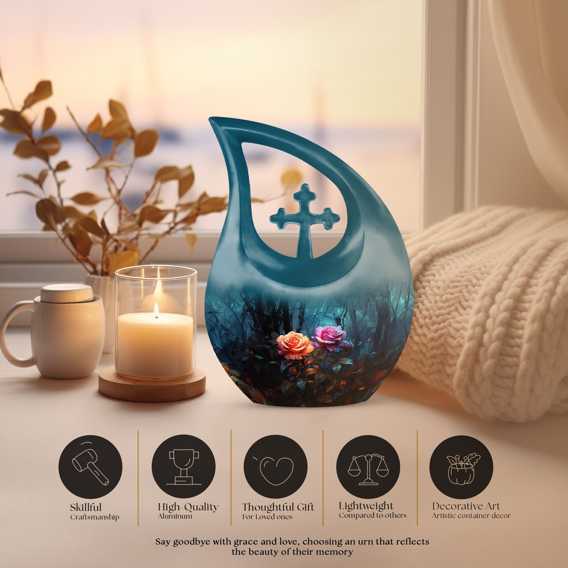 Aurora Urns For Ashes - Urn Keepsakes For Ashes