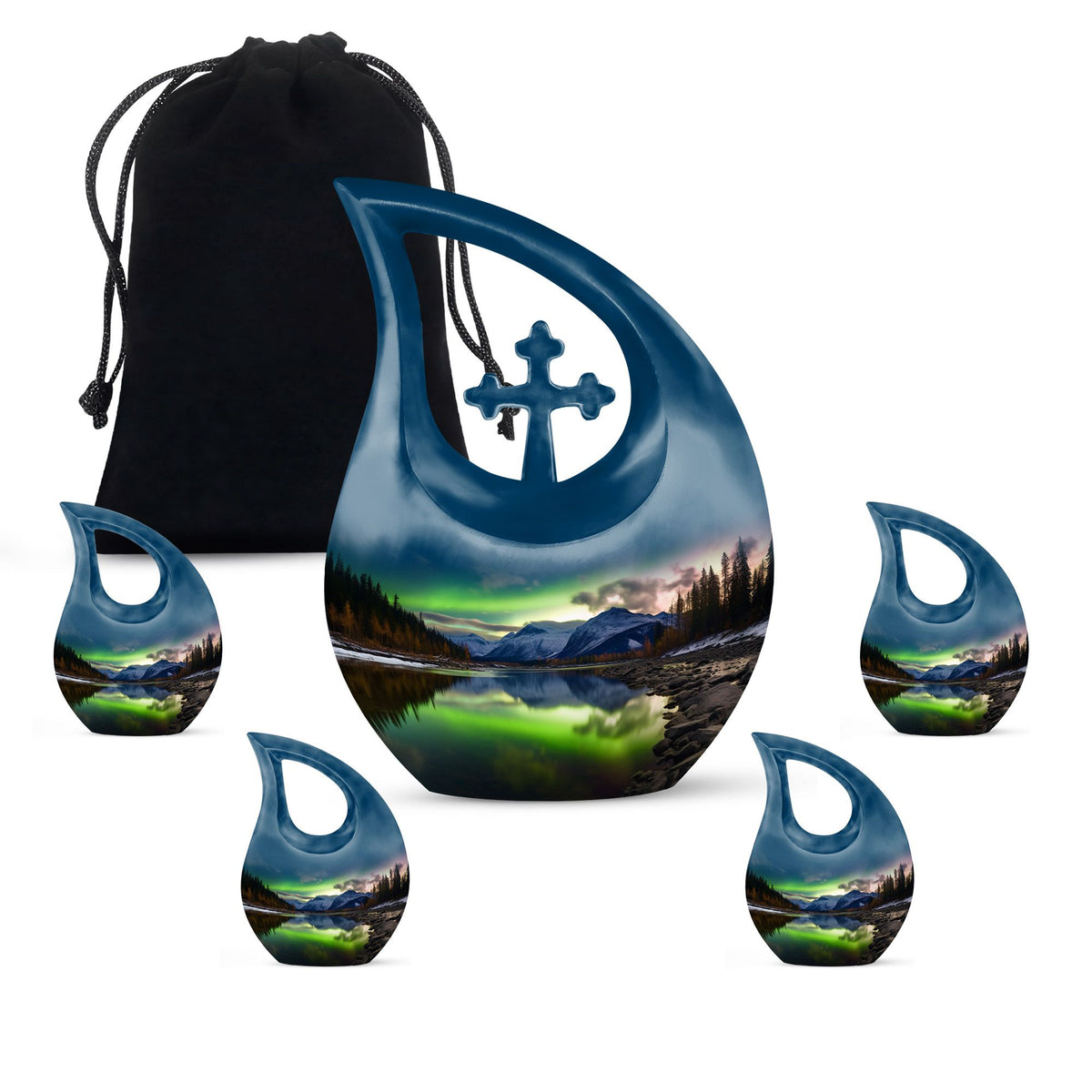 Aurora Urns For Ashes - Memorial Ashes Keepsake Urn