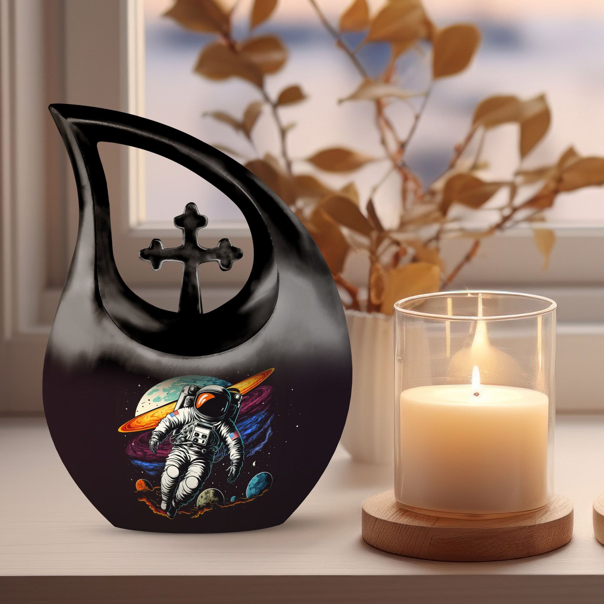 Astronaut Urns For Ashes - Urn Keepsake Set