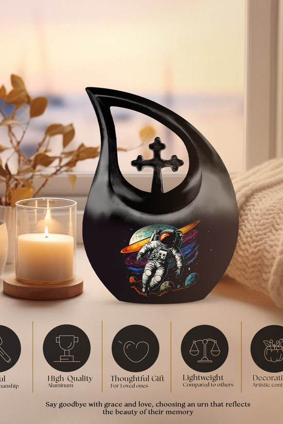 Astronaut Urns For Ashes - Urn Keepsake Set