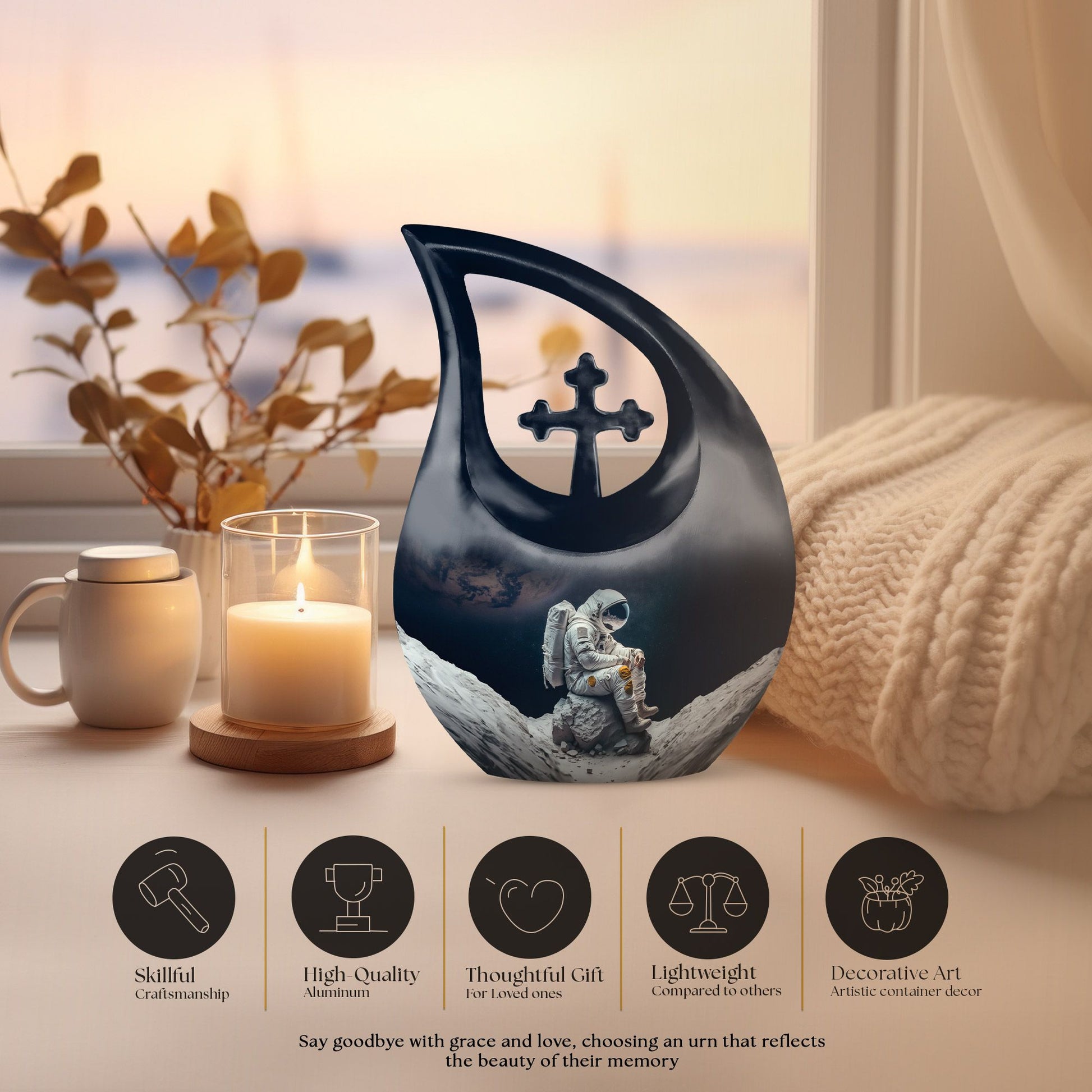 Galaxy Urns For Ashes - Keepsake Urns Human Ashes Urn