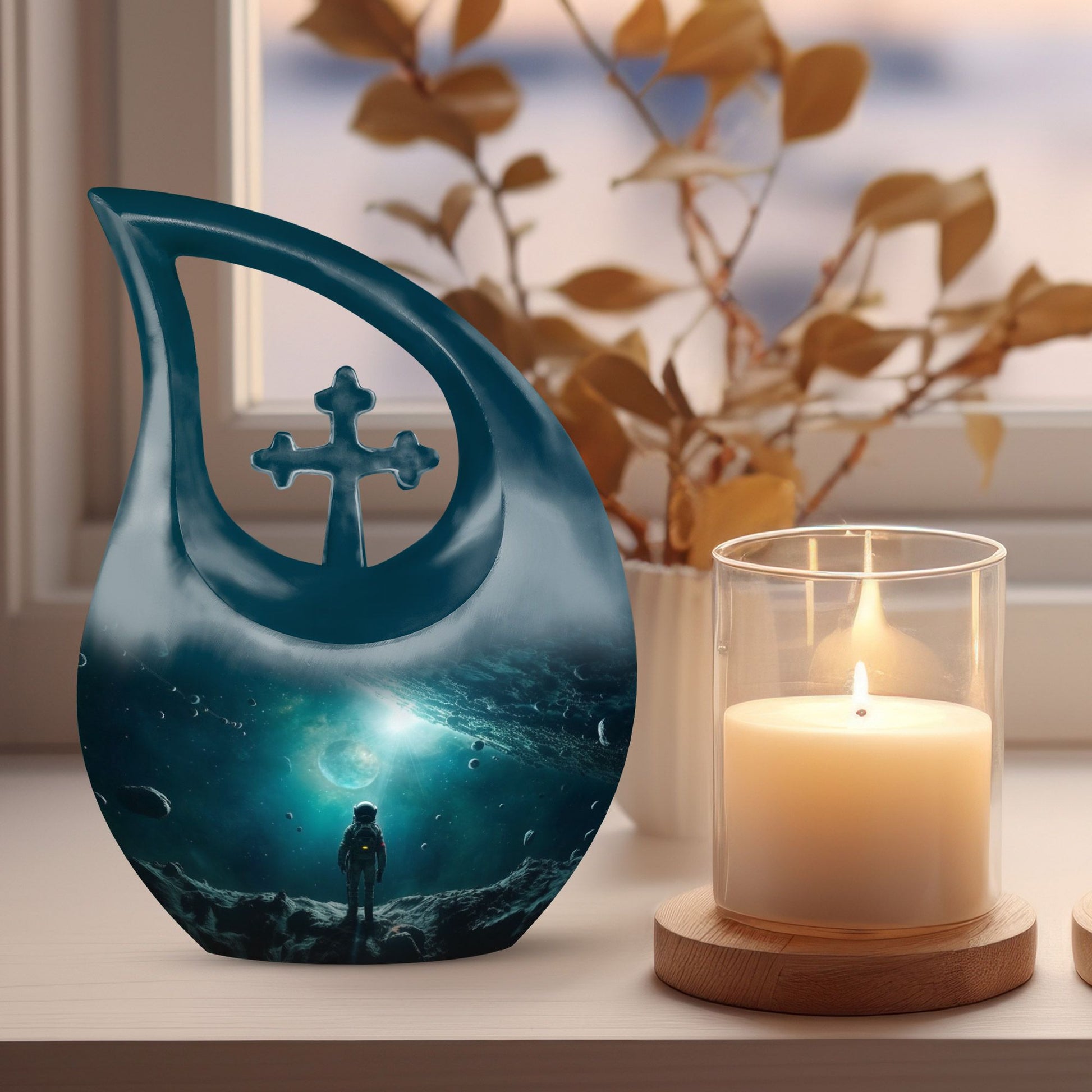 Astronaut Urns For Ashes - Burial Urns For Adult Human Ashes Urn
