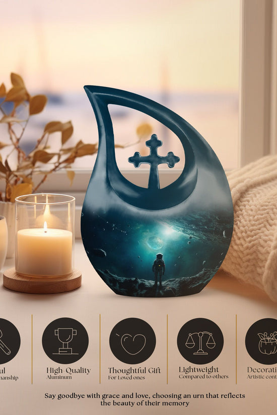 Astronaut Urns For Ashes - Burial Urns For Adult Human Ashes Urn