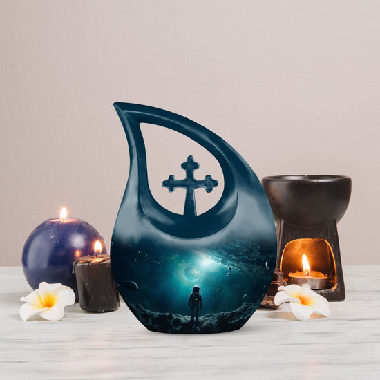 Astronaut Urns For Ashes - Burial Urns For Adult Human Ashes Urn