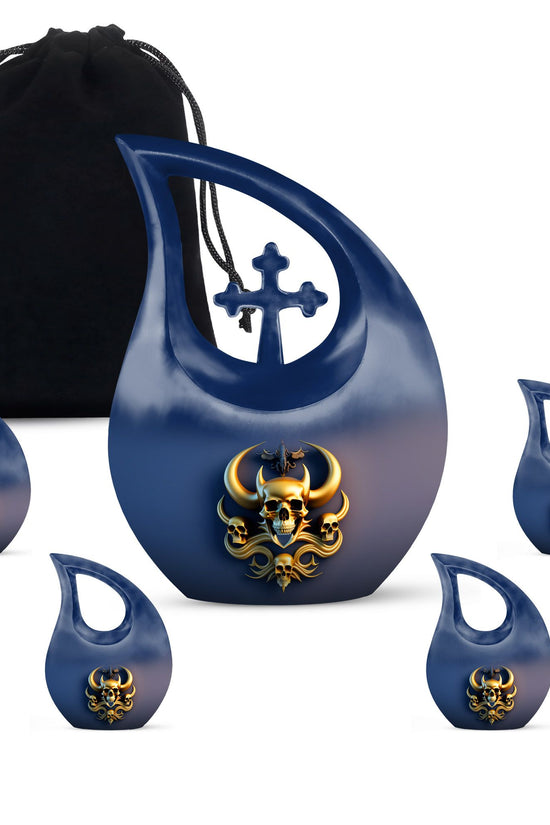 Skull Urns For Ashes - Large Urn For Ashes Adult Male Urn