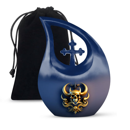 Skull Urns For Ashes - Large Urn For Ashes Adult Male