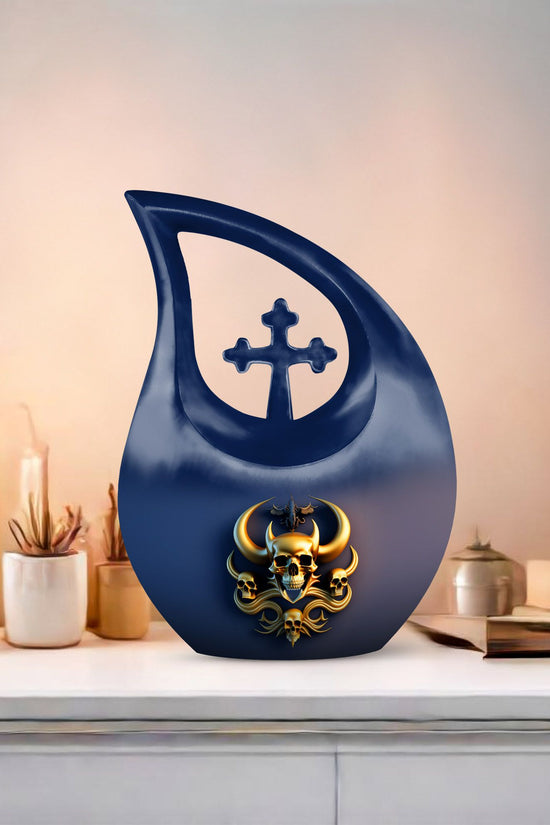 Skull Urns For Ashes - Large Urn For Ashes Adult Male