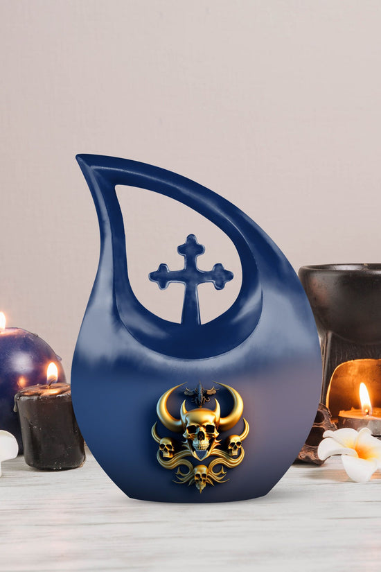 Skull Urns For Ashes - Large Urn For Ashes Adult Male