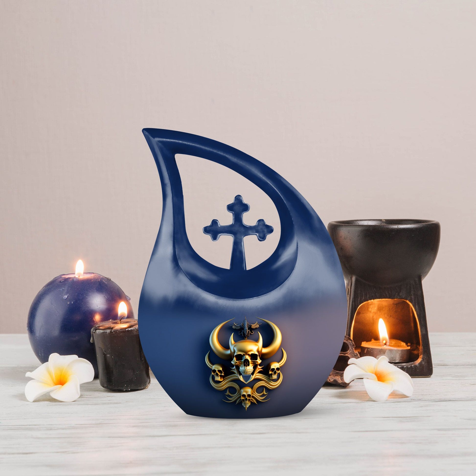 Skull Urns For Ashes - Large Urn For Ashes Adult Male