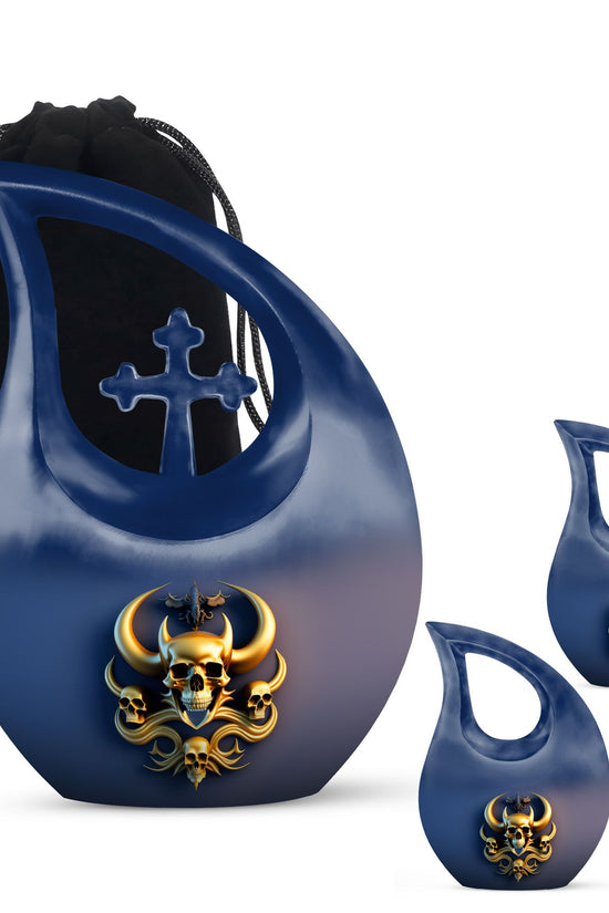 Skull Urns For Ashes - Large Urn For Ashes Adult Male Urn