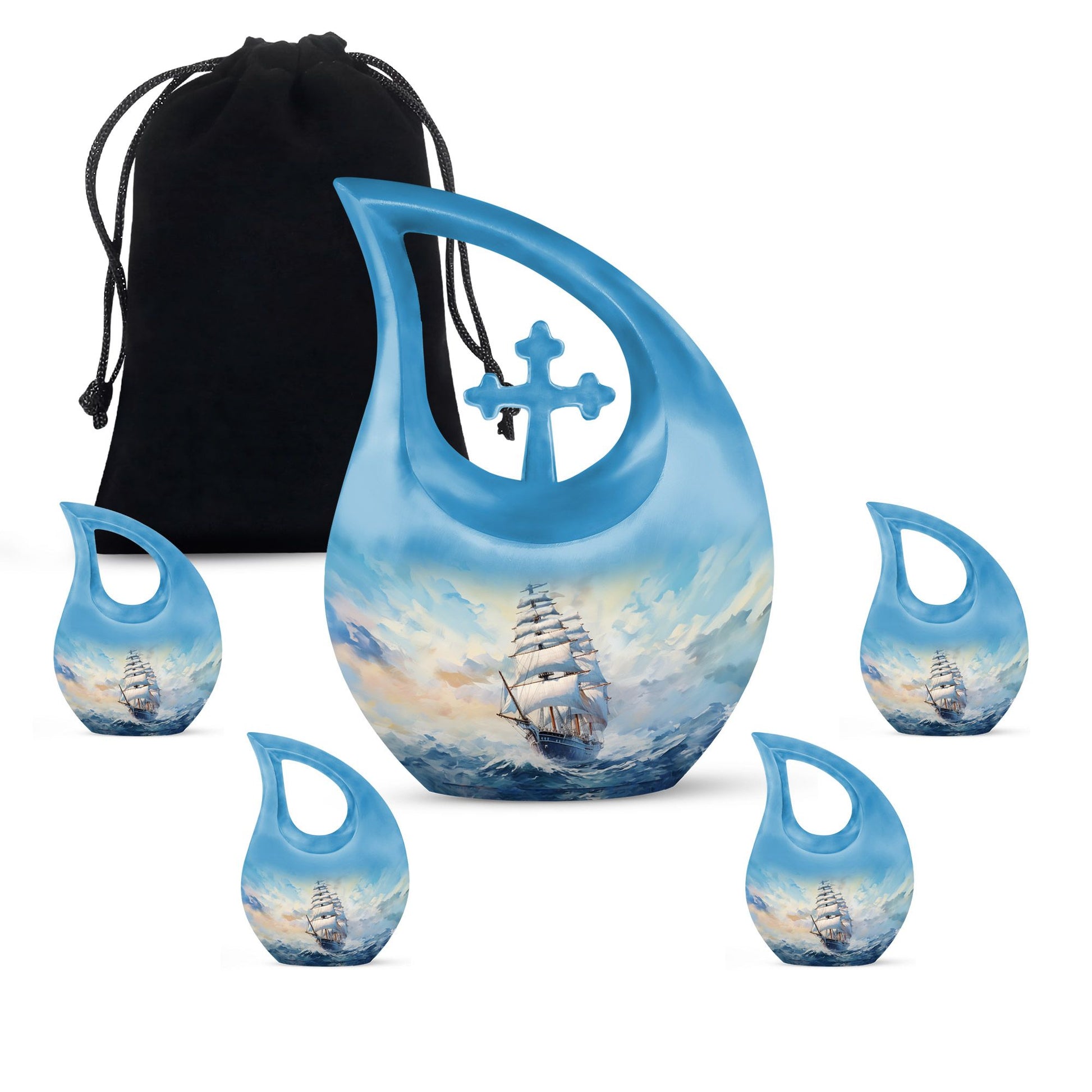 Ship Urns For Ashes - Large Urns For Human Ashes Urn