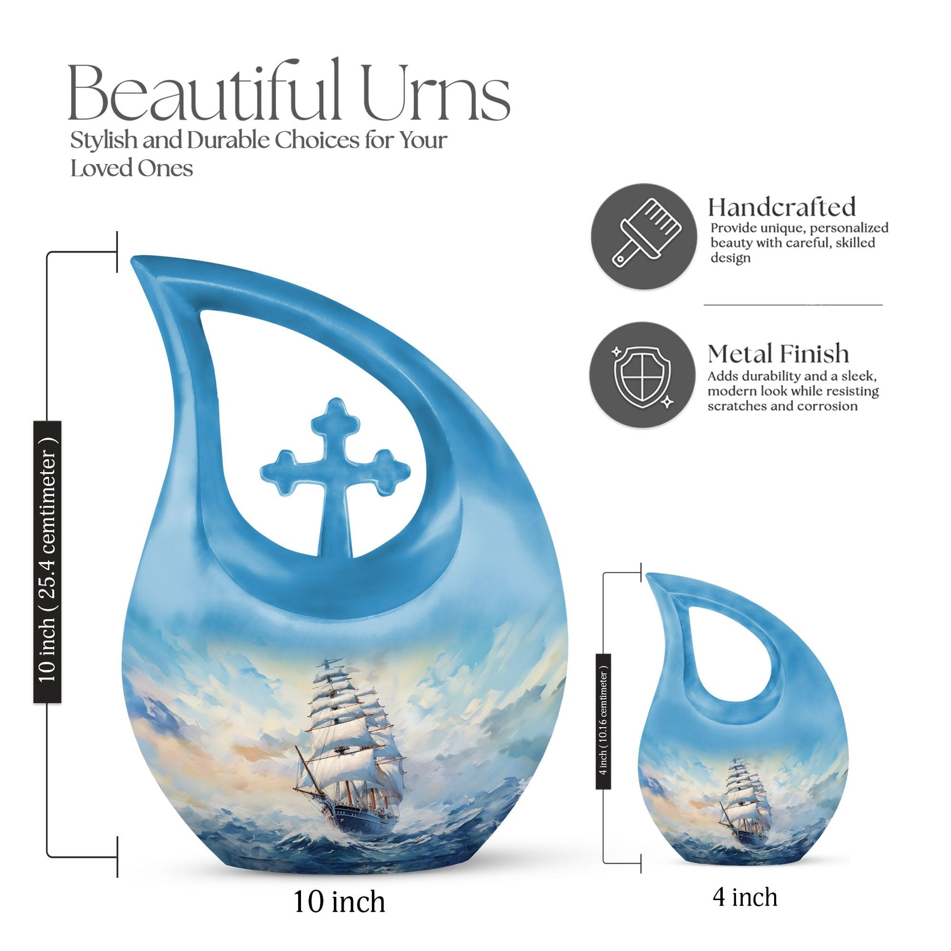 Ship Urns For Ashes - Large Urns For Human Ashes Urn