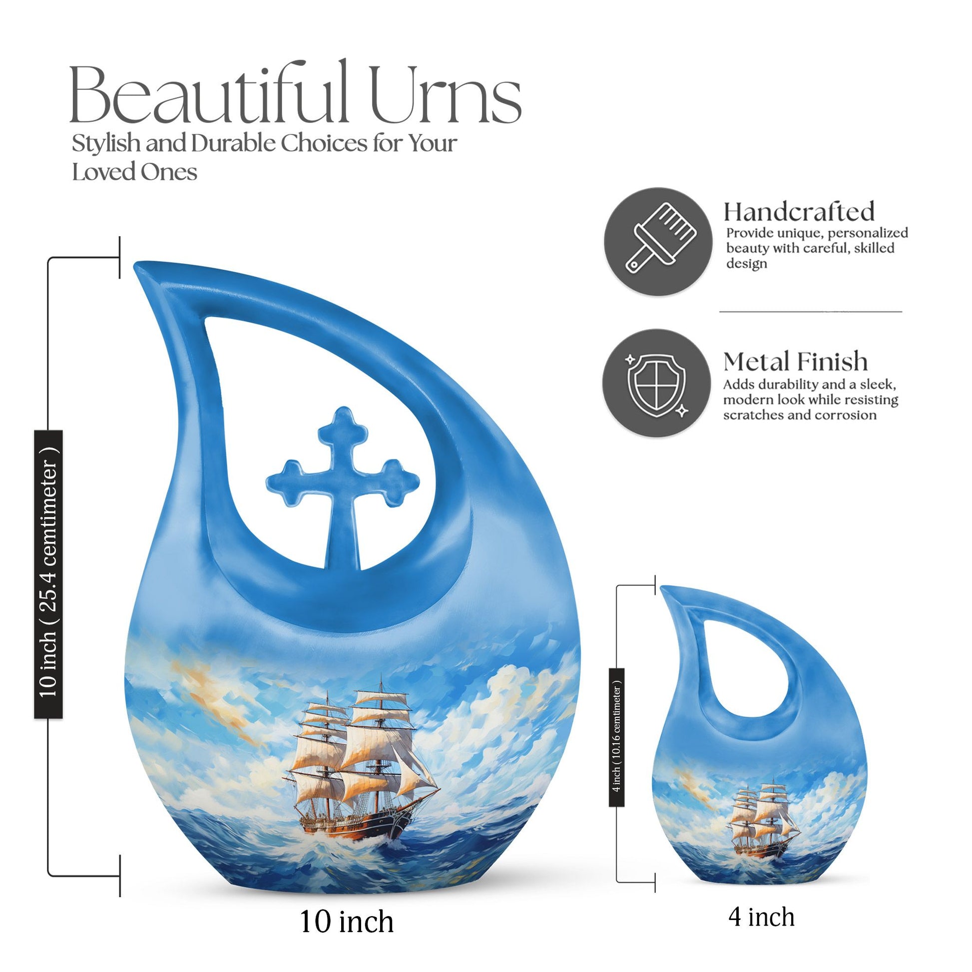 Ship Urns For Ashes - Cremation Urns Large Adult Urn