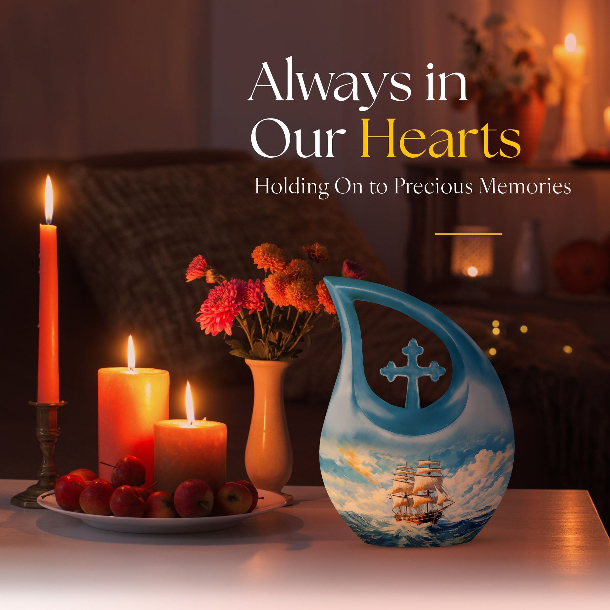 Ship Urns For Ashes - Cremation Urns Large Adult Urn
