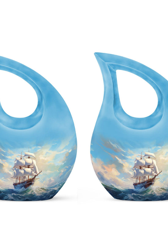 Ship Urns For Ashes - Large Decorative Urn