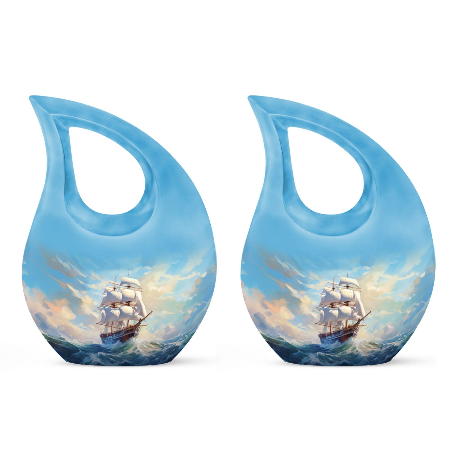 Ship Urns For Ashes - Large Decorative Urn