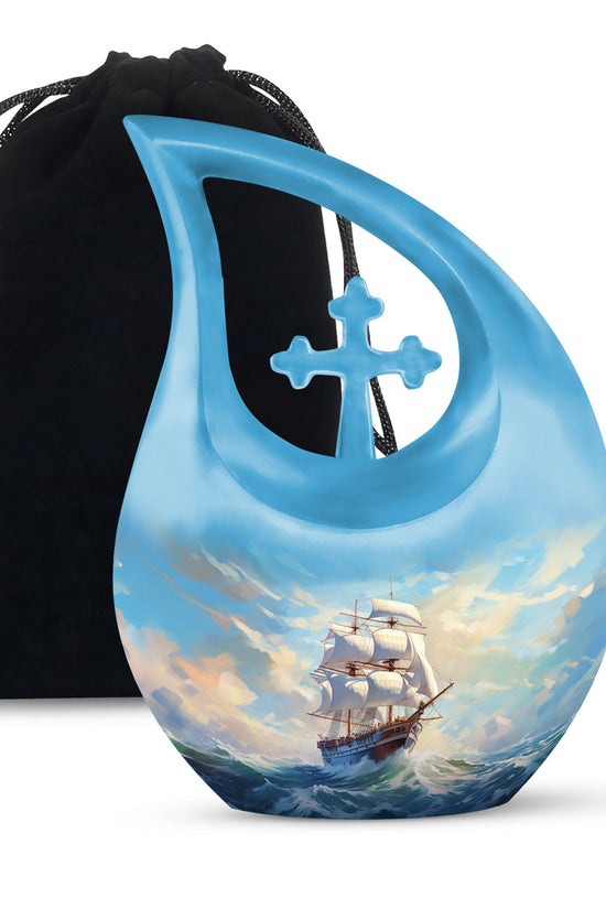 Ship Urns For Ashes - Large Decorative Urn