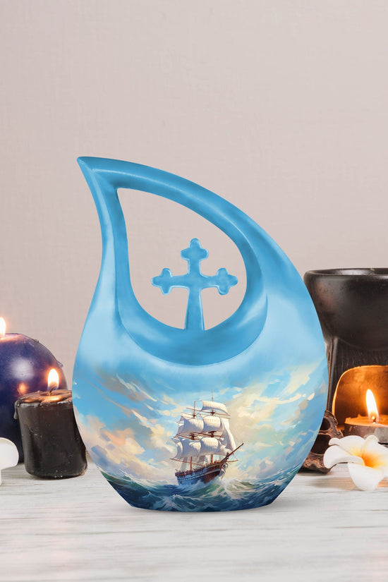 Ship Urns For Ashes - Large Decorative Urn