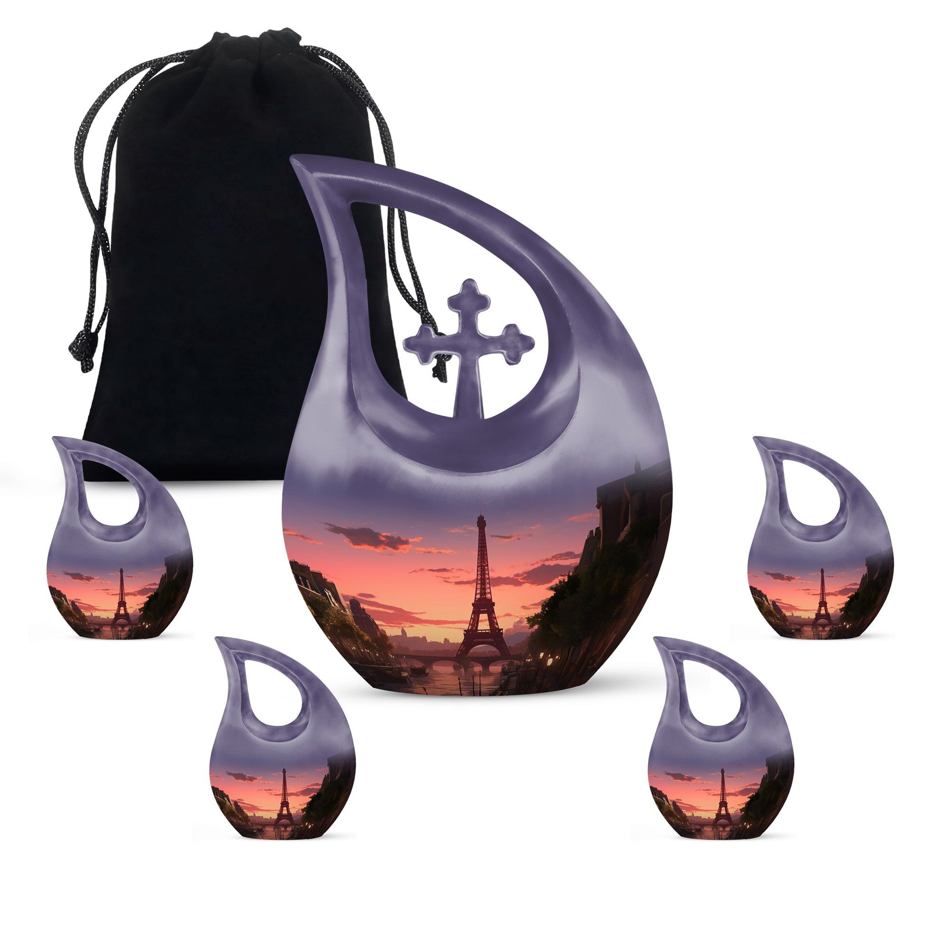 Eifil Tower Urns For Ashes - Cremation Urns For Men Urn