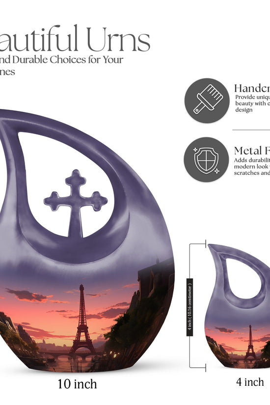 Eifil Tower Urns For Ashes - Cremation Urns For Men Urn