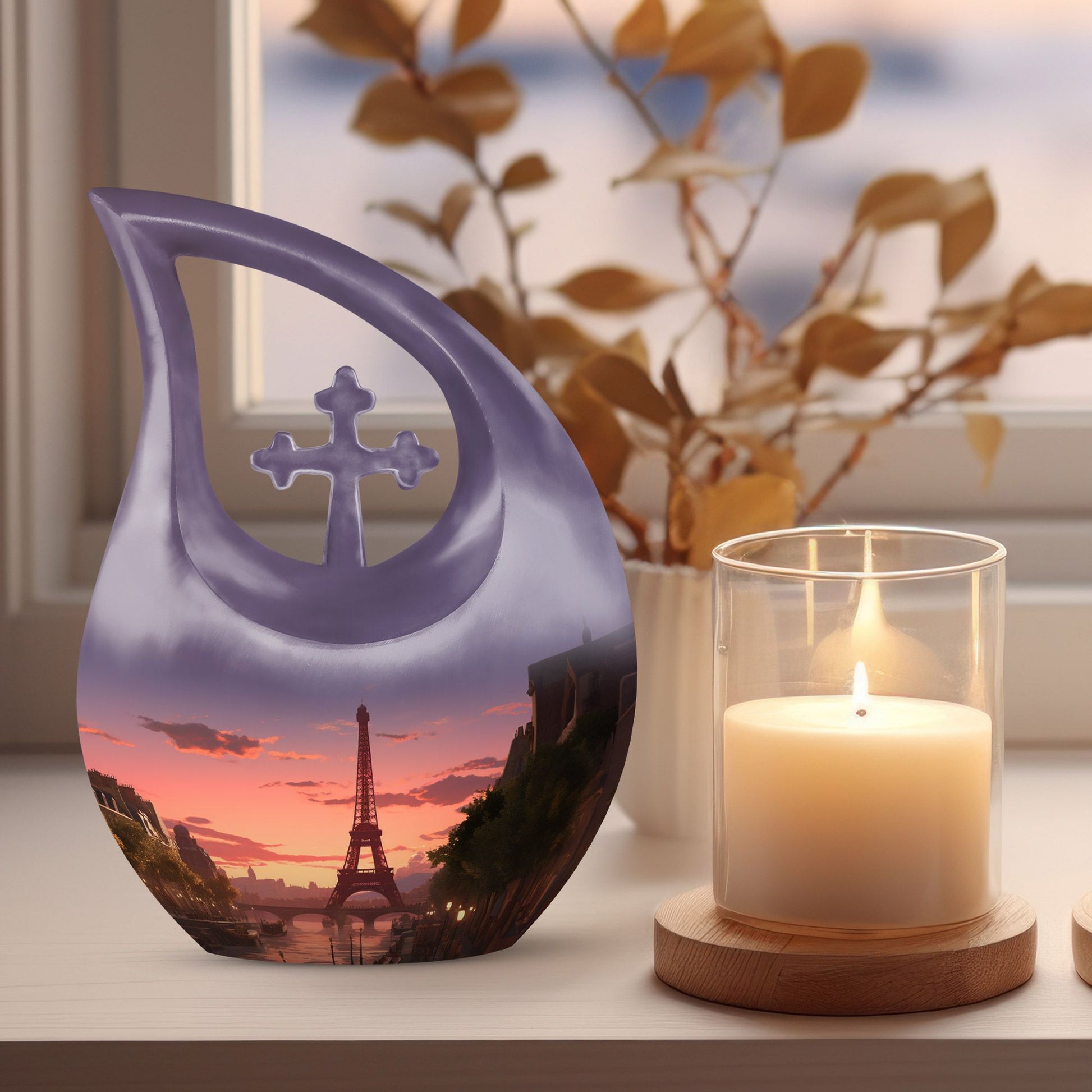 Eifil Tower Urns For Ashes - Cremation Urns For Men Urn