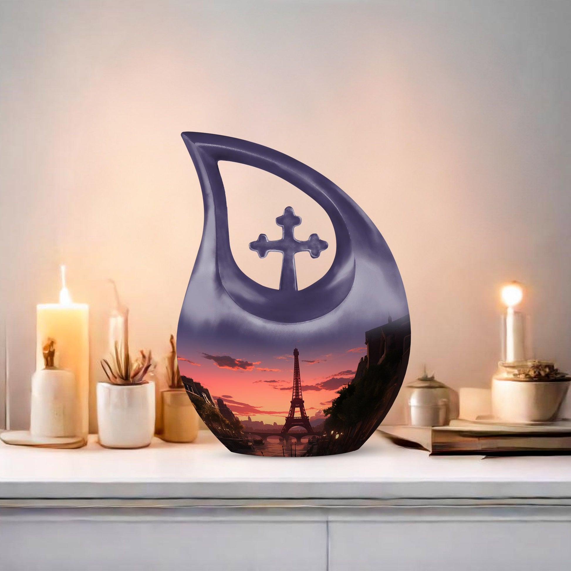 Eifil Tower Urns For Ashes - Cremation Urns For Men Urn