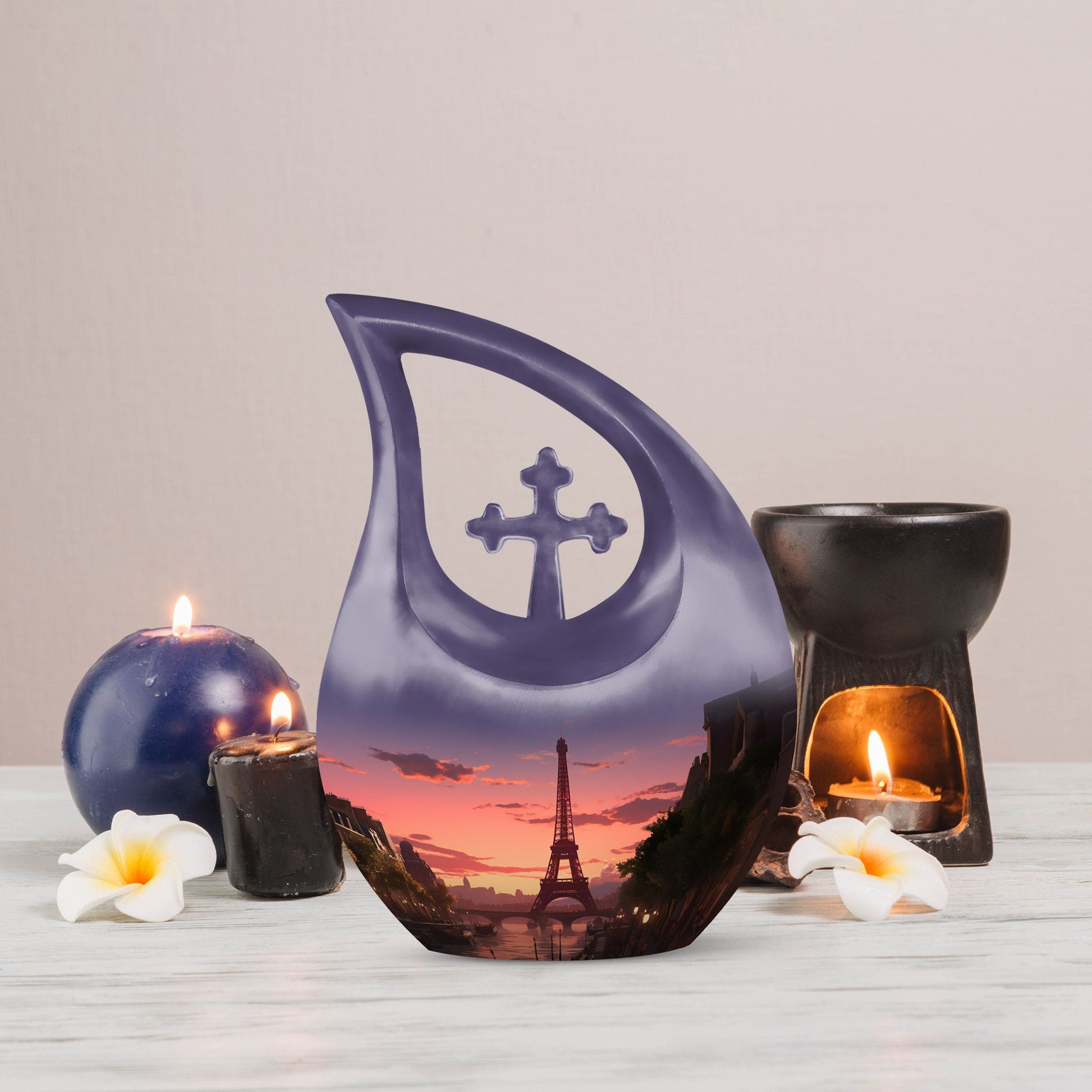 Eifil Tower Urns For Ashes - Cremation Urns For Men Urn