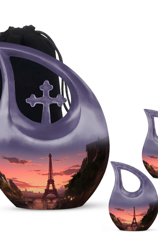 Eifil Tower Urns For Ashes - Cremation Urns For Men Urn