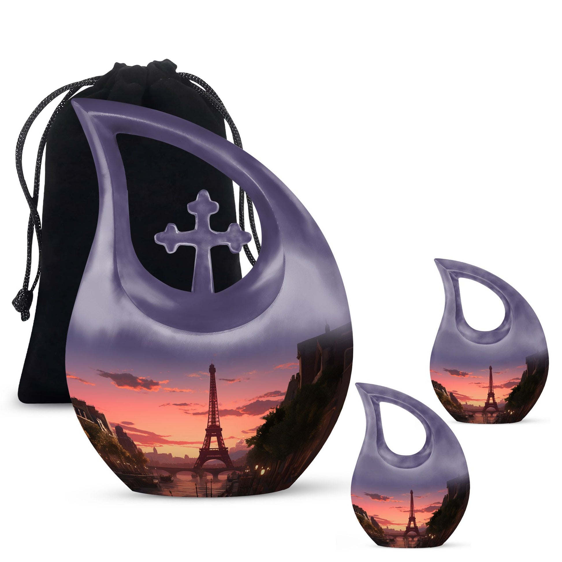 Eifil Tower Urns For Ashes - Cremation Urns For Men Urn
