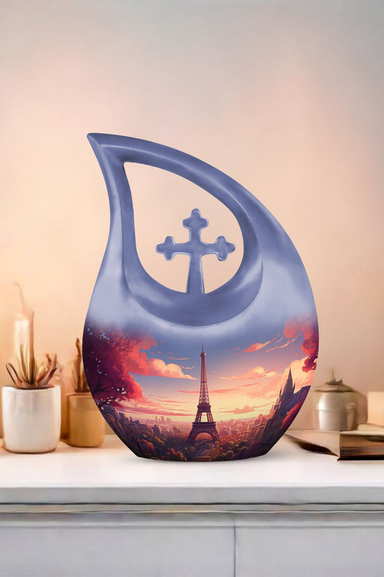 Eifil Tower Urns For Ashes - Adult Urns For Human Ashes Men Urn