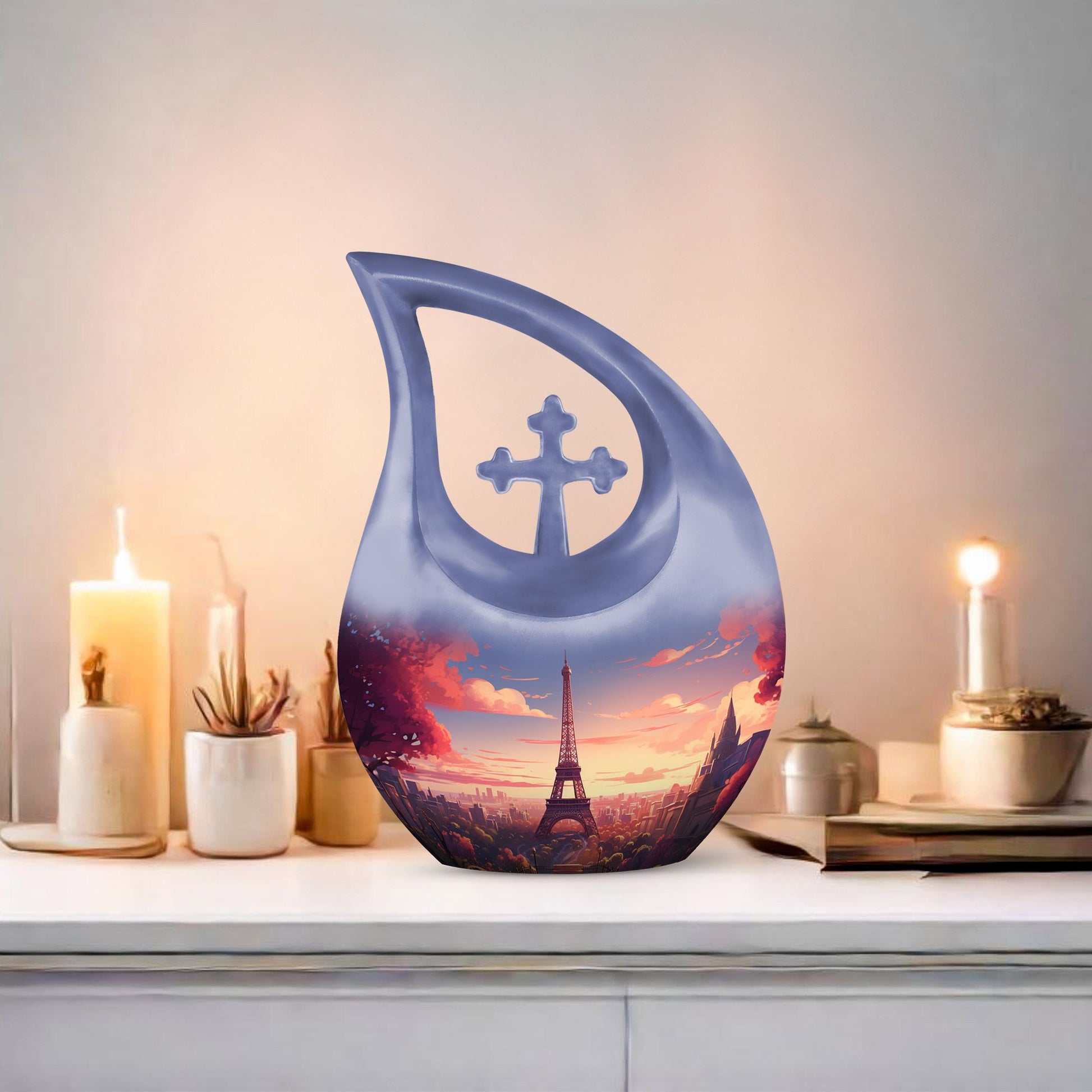 Eifil Tower Urns For Ashes - Adult Urns For Human Ashes Men Urn