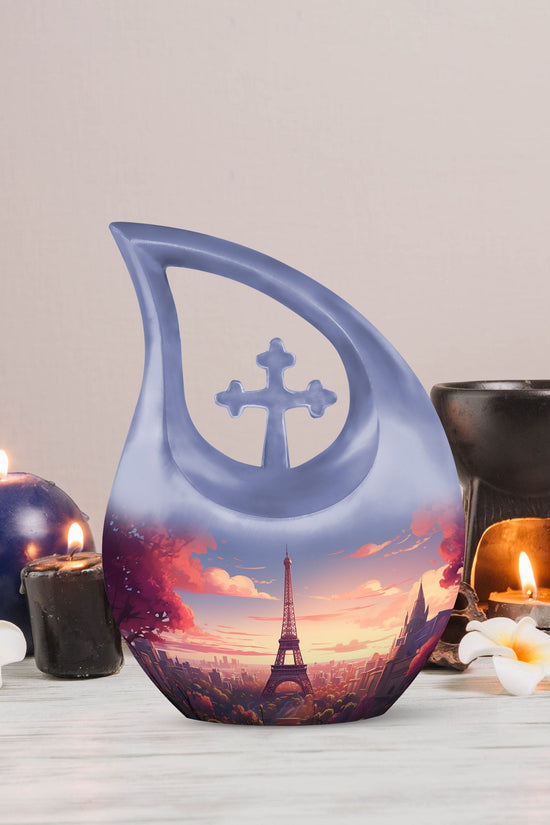 Eifil Tower Urns For Ashes - Adult Urns For Human Ashes Men Urn