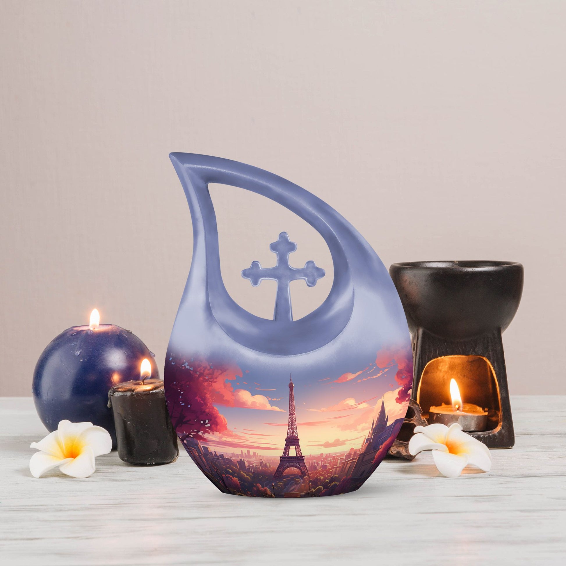 Eifil Tower Urns For Ashes - Adult Urns For Human Ashes Men Urn