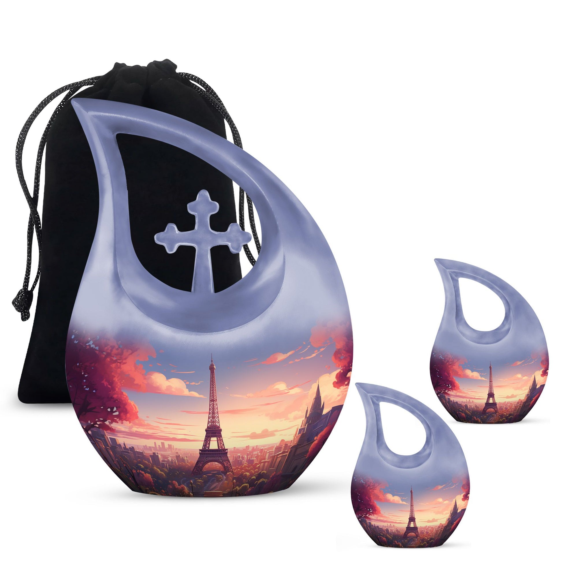 Eifil Tower Urns For Ashes - Adult Urns For Human Ashes Men Urn