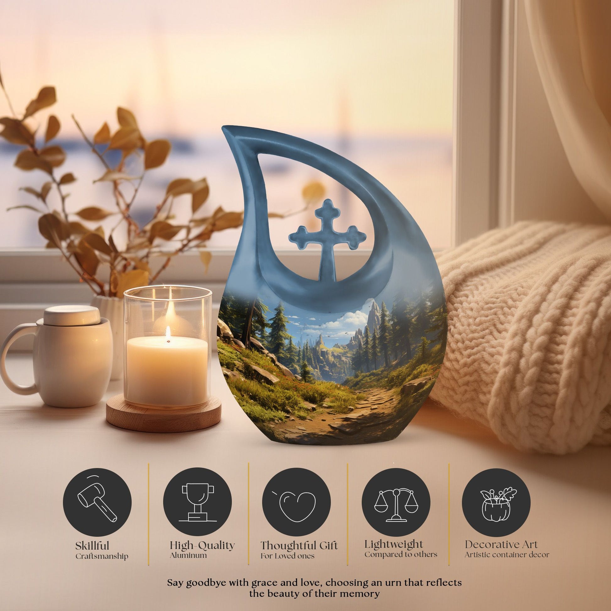 Forest Urns For Ashes - Funeral Urns For Human Ashes Urn