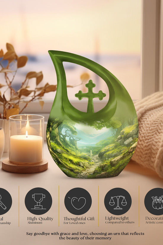 Forest Urns For Ashes - Funeral Urns For Adult Ashes Women Urn
