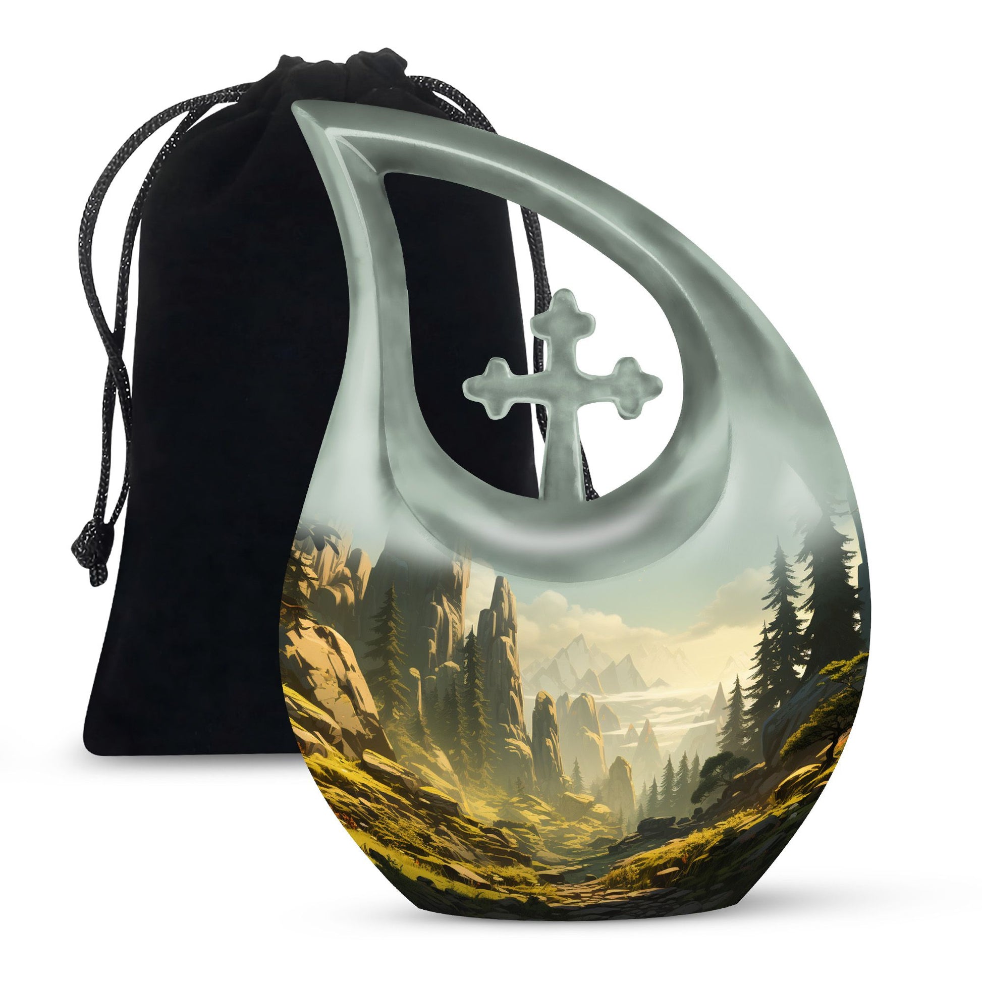 Forest Urns For Ashes - Funeral Decor Urn - Memorial
