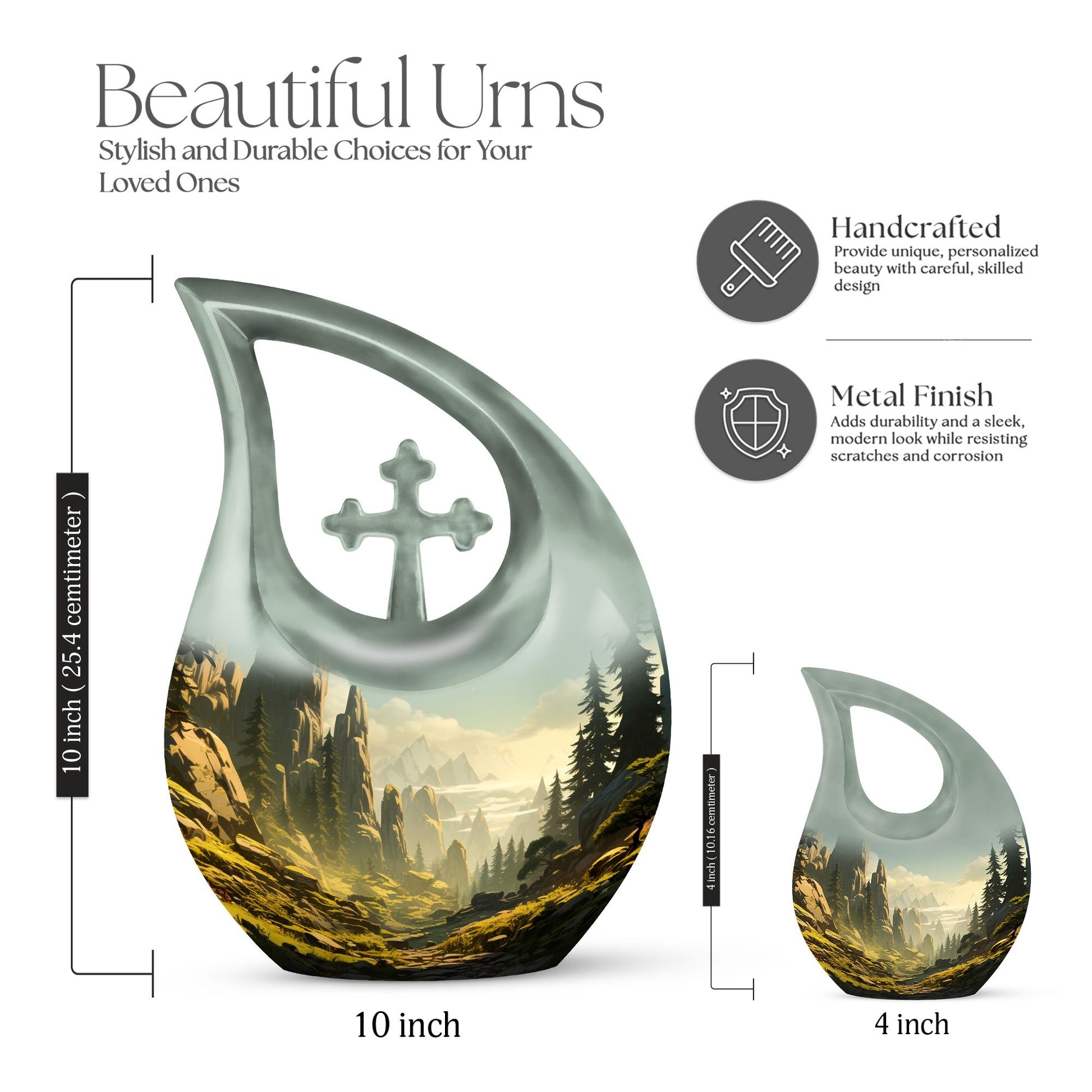 Forest Urns For Ashes - Funeral Decor Urn - Memorial