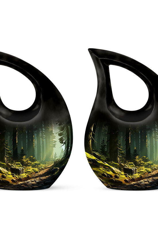 Forest Urns For Ashes - Funeral Urn - Memorial Urn