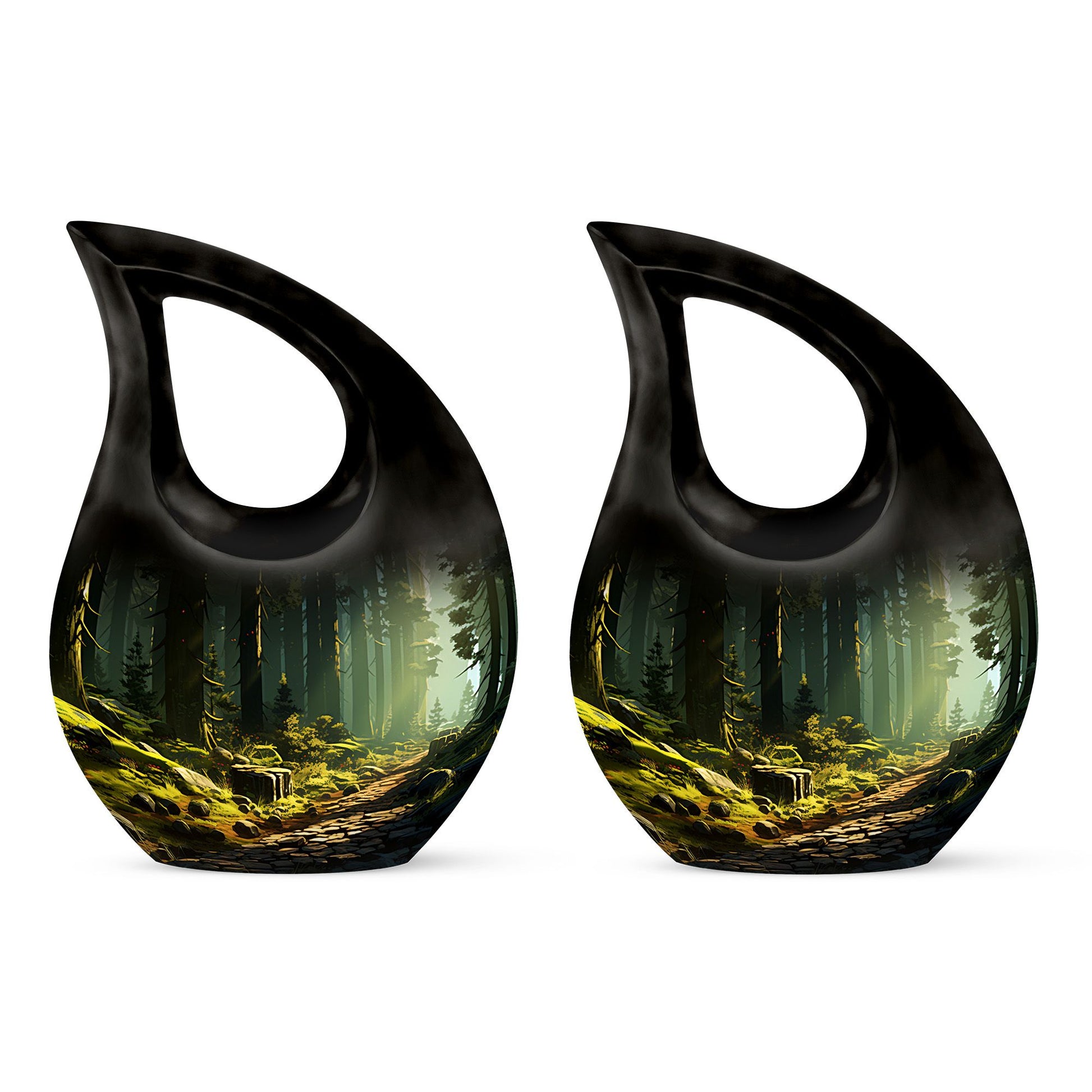 Forest Urns For Ashes - Funeral Urn - Memorial Urn