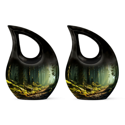Forest Urns For Ashes - Funeral Urn - Memorial Urn