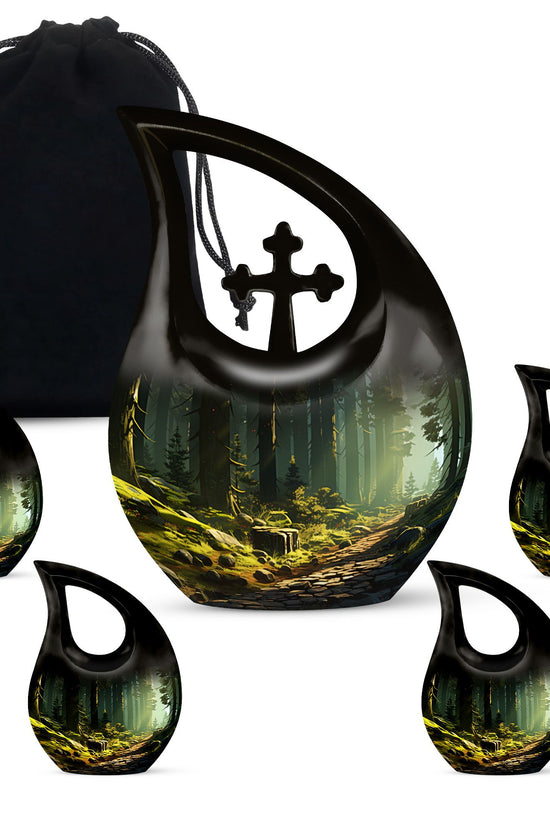 Forest Urns For Ashes - Funeral Urn - Memorial Urn