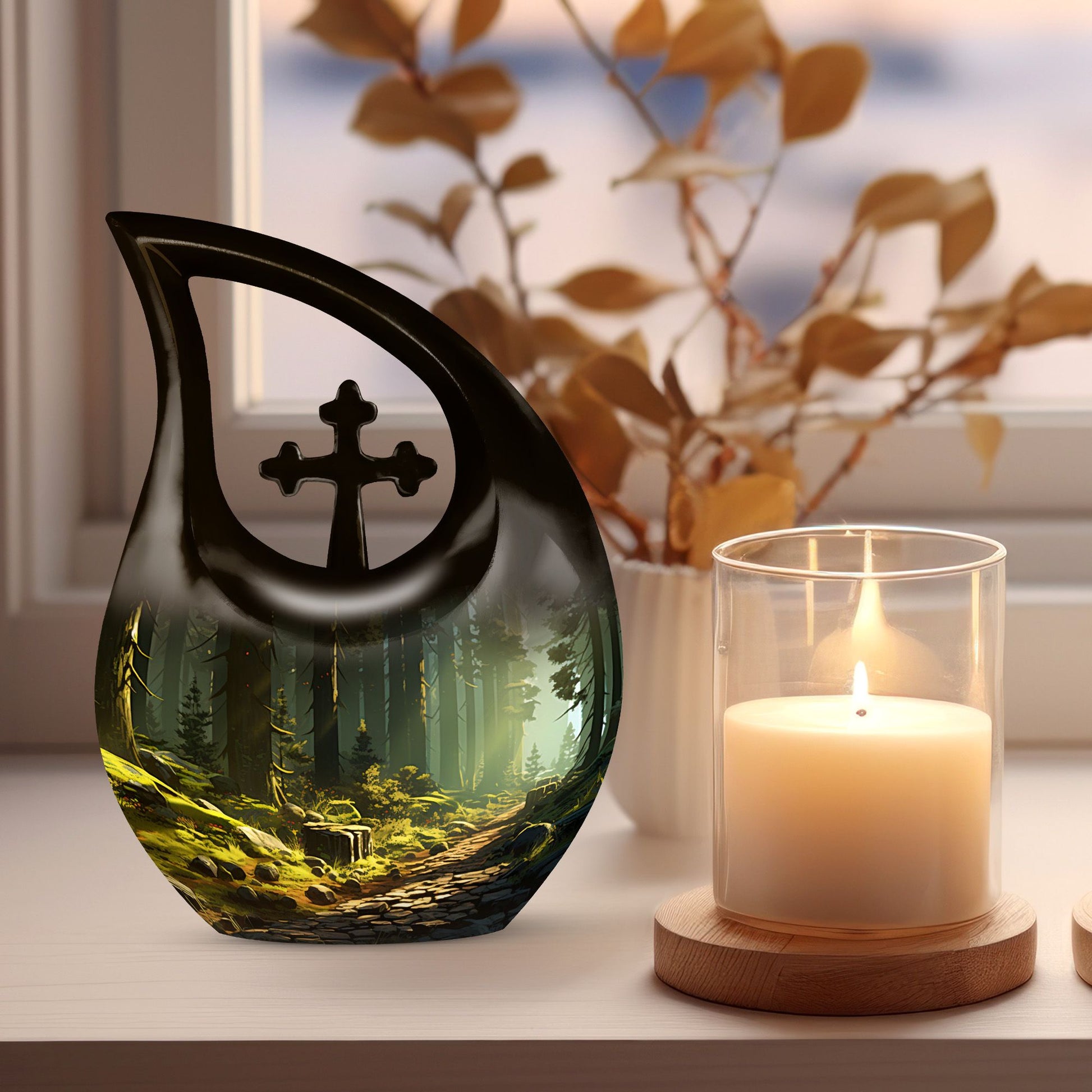 Forest Urns For Ashes - Funeral Urn - Memorial