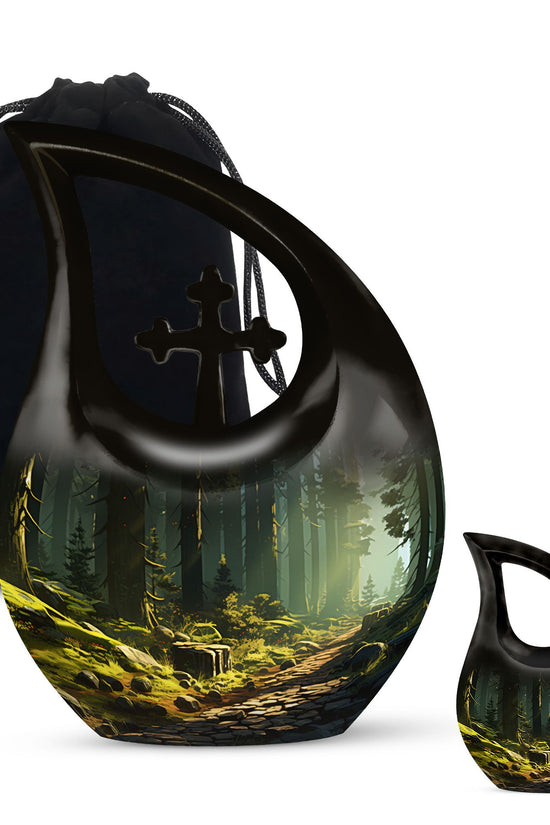 Forest Urns For Ashes - Funeral Urn - Memorial Urn