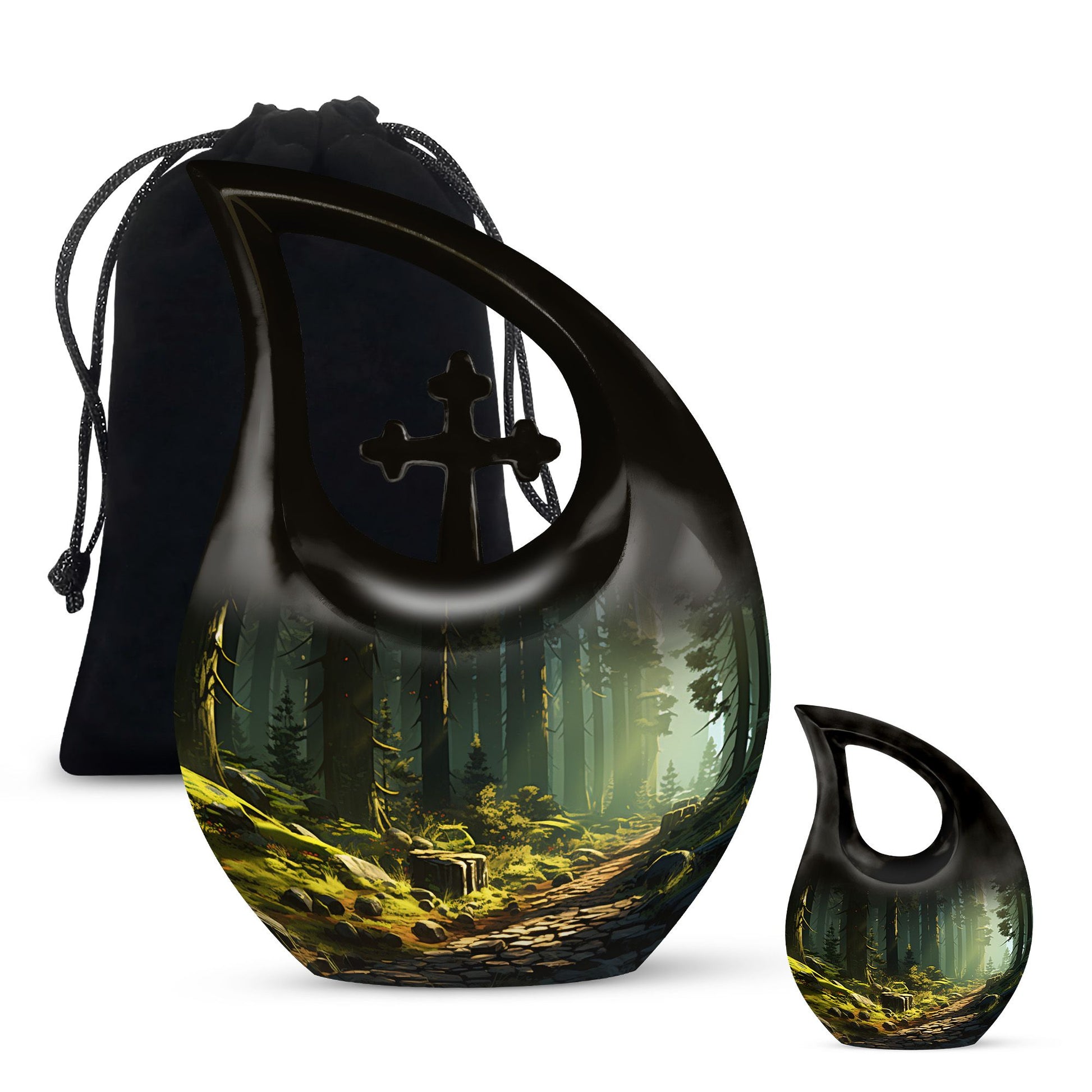 Forest Urns For Ashes - Funeral Urn - Memorial Urn